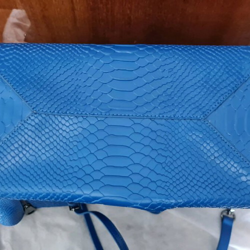 Folli Follie leather shoulder bag new, blue