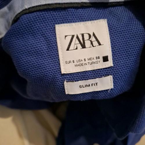 Zara shirt size S like new, blue