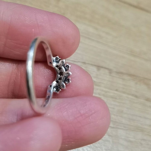 Silver ring 16 mm diameter, 925 hallmark