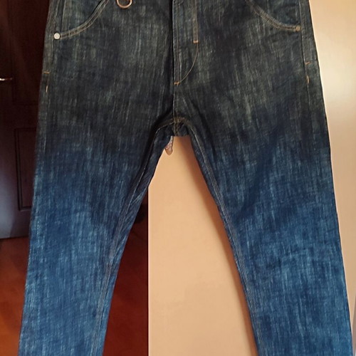 Staff men's jeans used, dark blue, size 30, straight fit