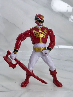 Power Rangers Mighty Morphin 2012 φιγούρα Red Ranger