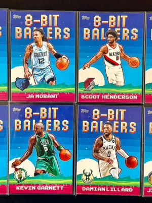 8-Bit Ballers 8 κάρτες Topps NBA 2025-26 καινούργιες