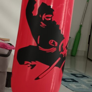 Boxing bag inflatable large and small non-inflatable bag like new