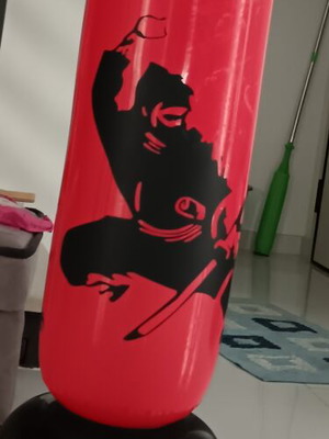 Boxing bag inflatable large and small non-inflatable bag like new