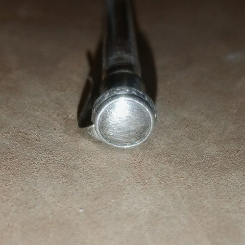 Vintage silver mechanical pencil used, collectible