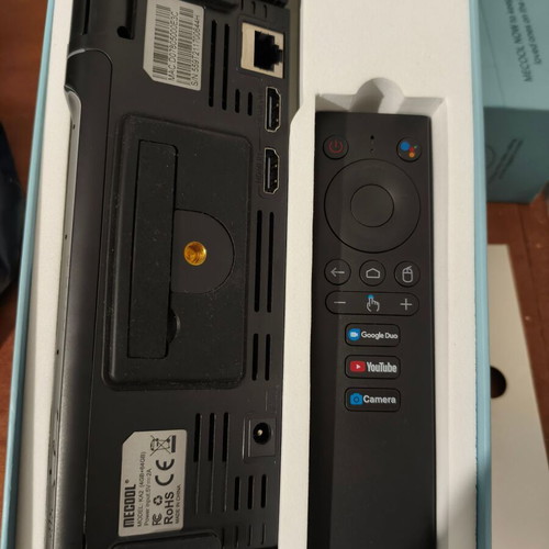 Mecool Now Android TV box like new with camera and smart features