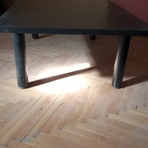 Neoset coffee table used, black, 130x70x40 cm