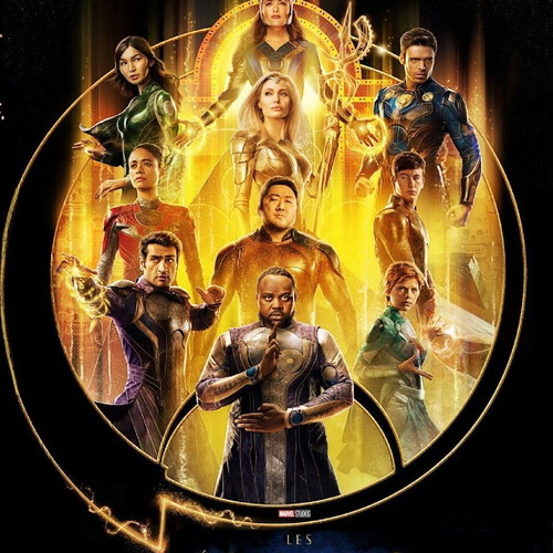 Marvel Studios Eternals Blu-ray movie, action fantasy adventure