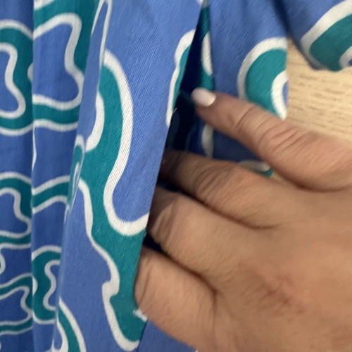 Φόρεμα Drogo Maxi από Diane Von Furstenberg σαν καινούργιο, μπλε και πράσινο