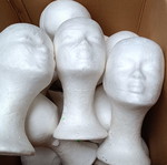 Foam heads used, pack of 10