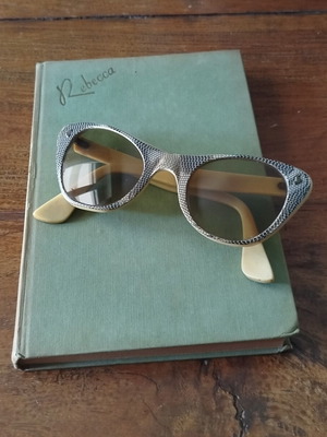 Vintage γυαλιά ηλίου cat-eye μεταχειρισμένα με σκελετό φιδίσιο