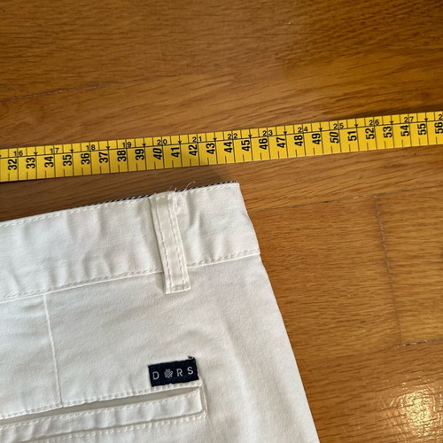 Dors chino shorts white like new, size 38 (fits 36)