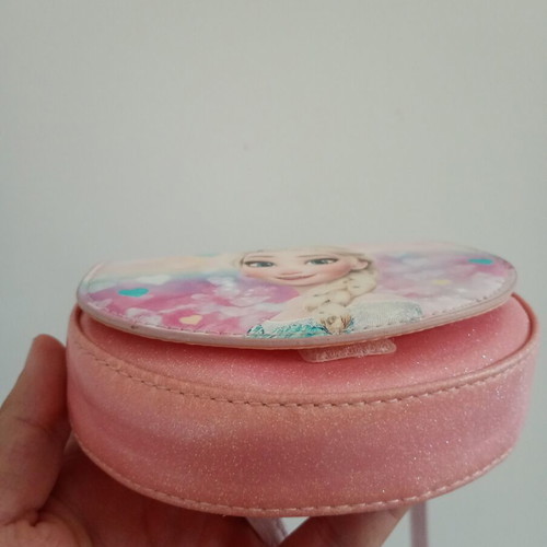 Disney Frozen shoulder bag used, pink