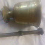 Brass mortar used