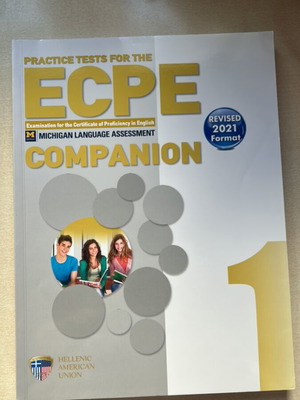 ECPE Companion Book 1 (Revised 2021) in very good condition