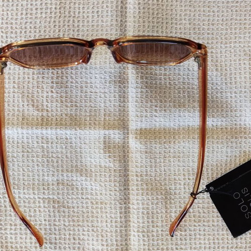 Solo-Solis NDL5544 sunglasses new, brown degrade lenses, honey frame