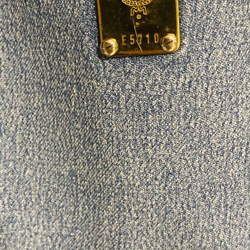 MCM denim barrel-leg jeans, blue