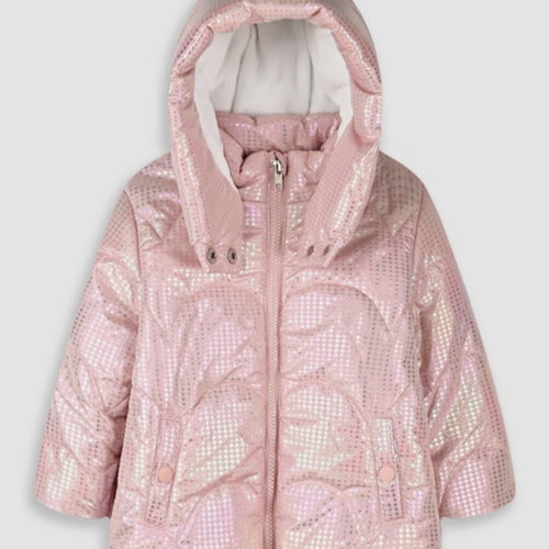 Energiers toddler pink casual jacket with hood, 2 years