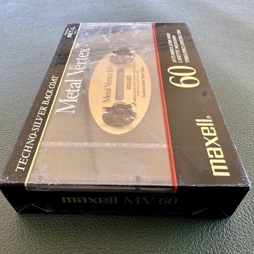 Maxell Metal Vertex MV60 cassette tape new, sealed