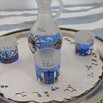 Carafe with three shot glasses new