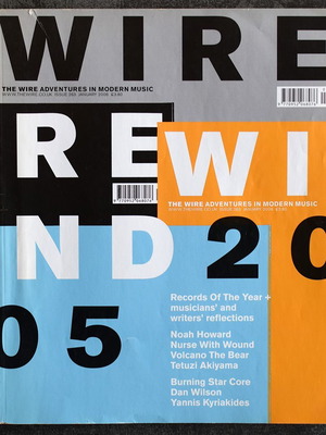 Wire Magazine #263 Rewind 2005 used, English