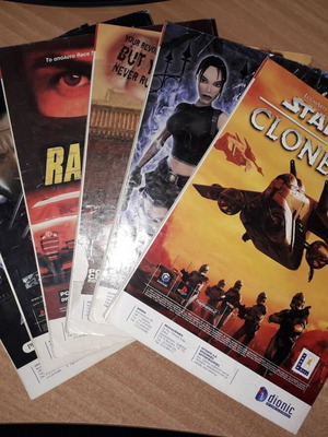 Games magazines used, issues 73-78