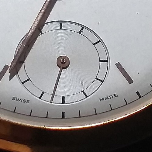 Avia pocket watch like new, Swiss, gold-colored