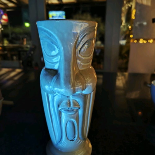 Tiki collectible cocktail glass 20 cm new, 600 ml capacity