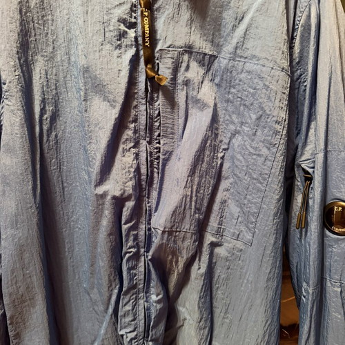 CP Windbreaker jacket like new, blue, size XL/XXL
