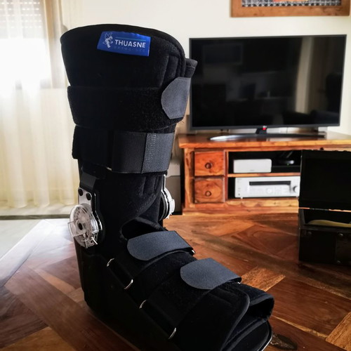 Functional ankle brace used (Boot)