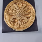 Benaki Museum gold-plated paperweight replica