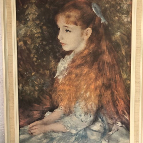 Little Irene by Renoir Auguste new, signed artwork