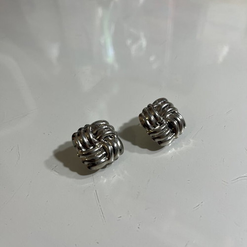 Silver Type Earrings like new