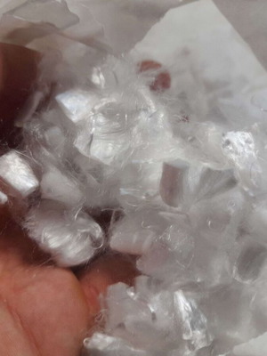 Polypropylene fibers new, large bag
