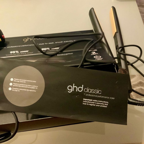 GHD Classic Professional Styler hair straightener like new
