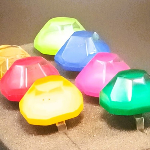 GEMS plexiglas ring in various colors new