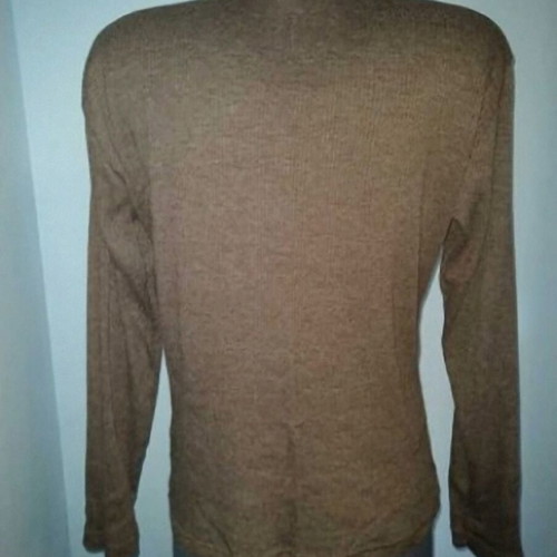 Pepper corn women's branded blouse with long sleeves and zipper like new