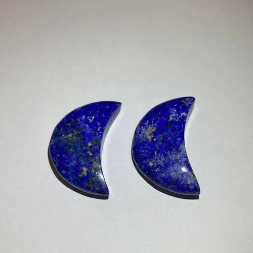 Lapis Lazuli polished natural set, 2 pieces, AA quality