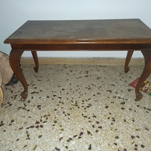Vintage coffee table used, period style