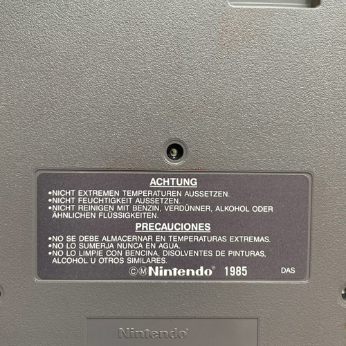 Nintendo NES Chip and Dale Rescue Rangers game used 1985