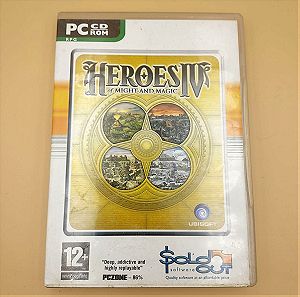 VINTAGE PC GAME HEROES OF MIGHT AND MAGIC IV - COMPLETE WIN 98 / XP