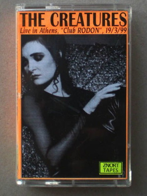 The Creatures Live in Athens 1999 κασέτα μεταχειρισμένη, rock