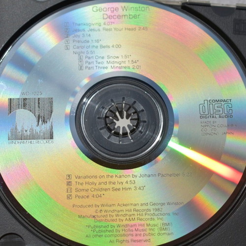 George Winston December CD like new, jazz