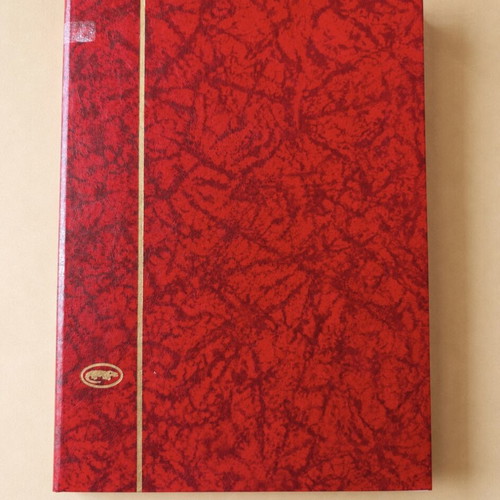 African postcards collection with luxury 32-page album, like new, 65 pcs