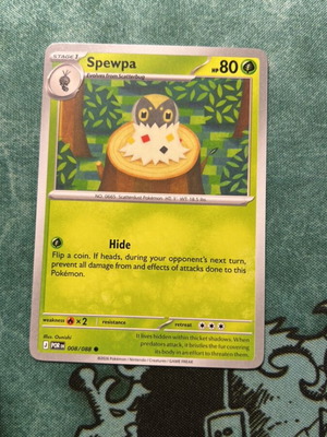 Κάρτα Spewpa μεταχειρισμένη Pokémon