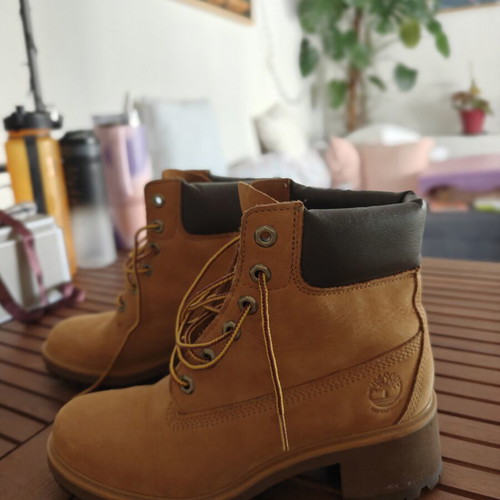 Timberland Kinsley ankle boots size 39, orange