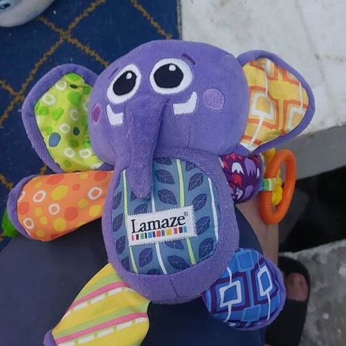 Lamaze elephant plush in good condition