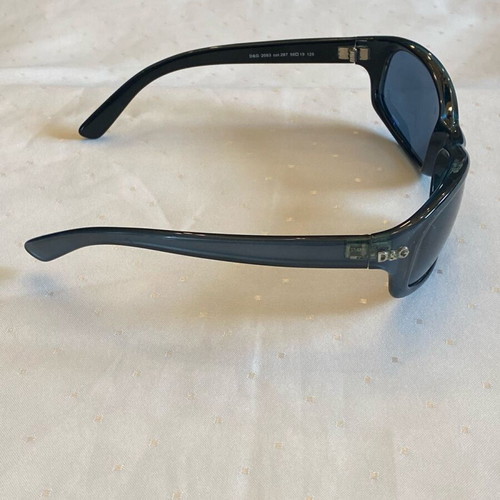 Dolce & Gabbana vintage rectangular blue sunglasses like new