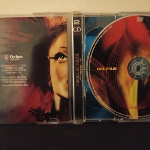 Cirque Du Soleil Solarium Delirium double CD used, electronic