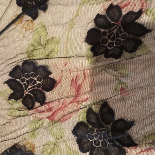 Black Babydoll Milena by Paris new, lace floral pattern